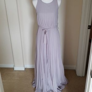 Morning lavender grey dress
